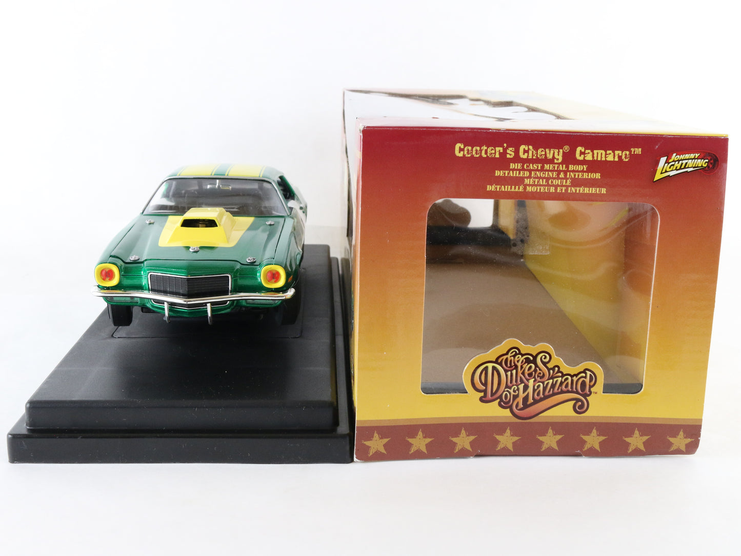 Cooters Chevy Camaro #99 Dukes Of Hazzard Green Johnny Lightning 1:18 21958p