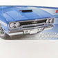 1970 Plymouth GTX Blue & White GMP 1:18 Diecast Model Car 1 Of 996 G1803107