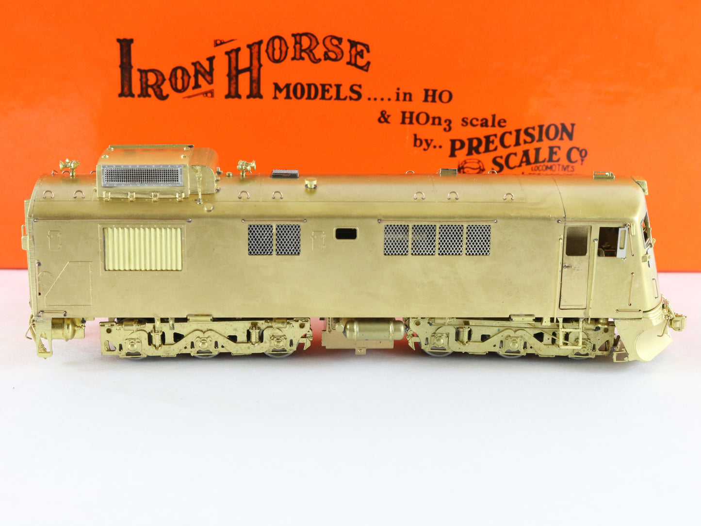 Precision Iron Horse HOn3 15542 White Pass Class 90 GE Brass Diesel Locomotive