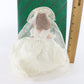 Vintage 1930s Nancy Ann Storybook Wedding Dress Girl Bisque Doll 7.5"