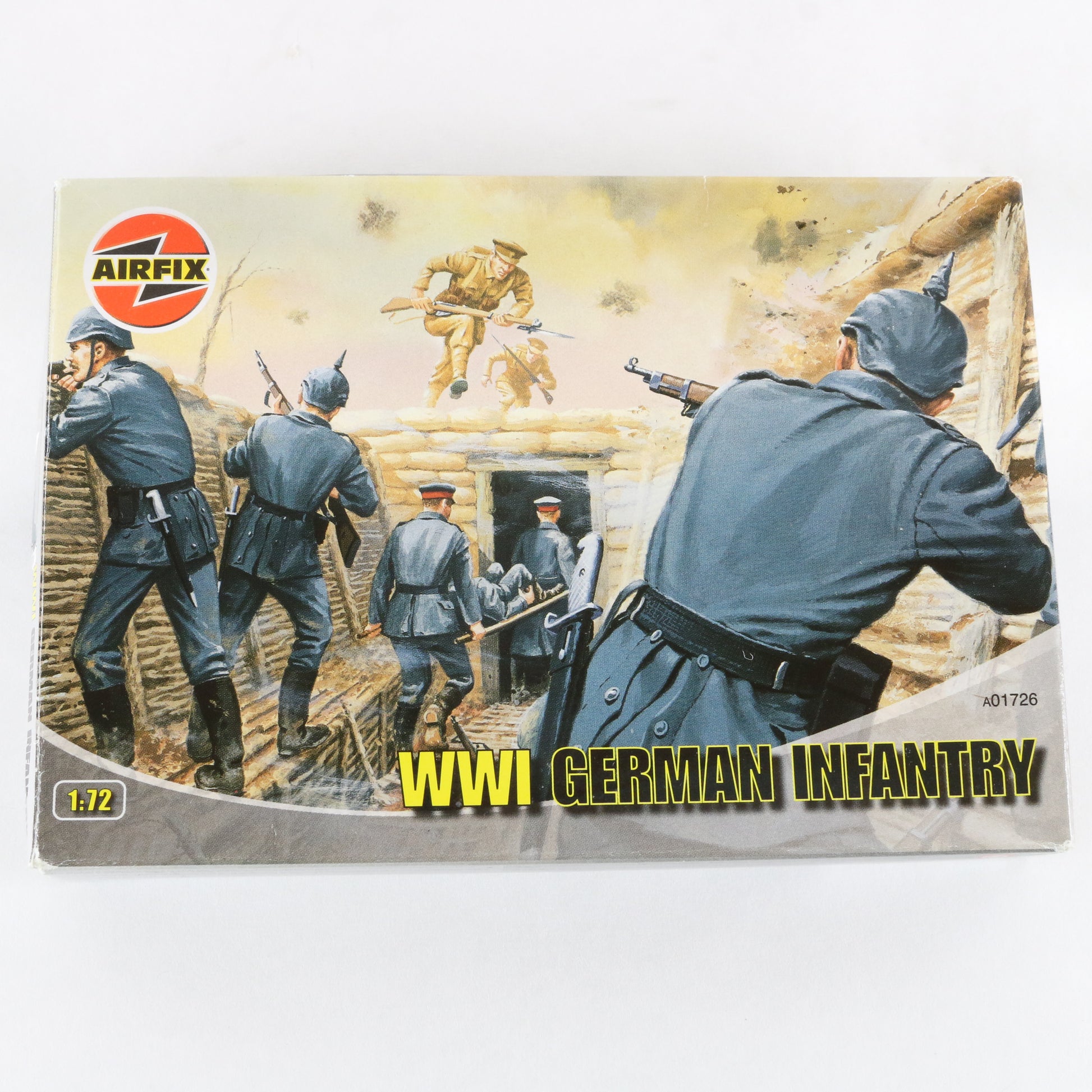 German Infantry WW1 Airfix 1:72 A01726 Plastic Model Solider Figures