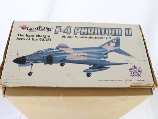 Great Planes F-4 Phantom II USA .60 Size 58.5" Wingspan Wood RC Kit