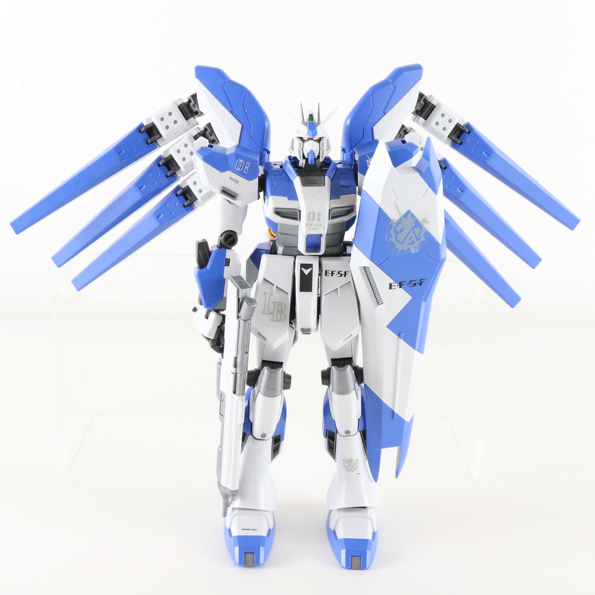 Gundam MG Chars Counterattack HI-NU Mobile Suit 1:100 Model 