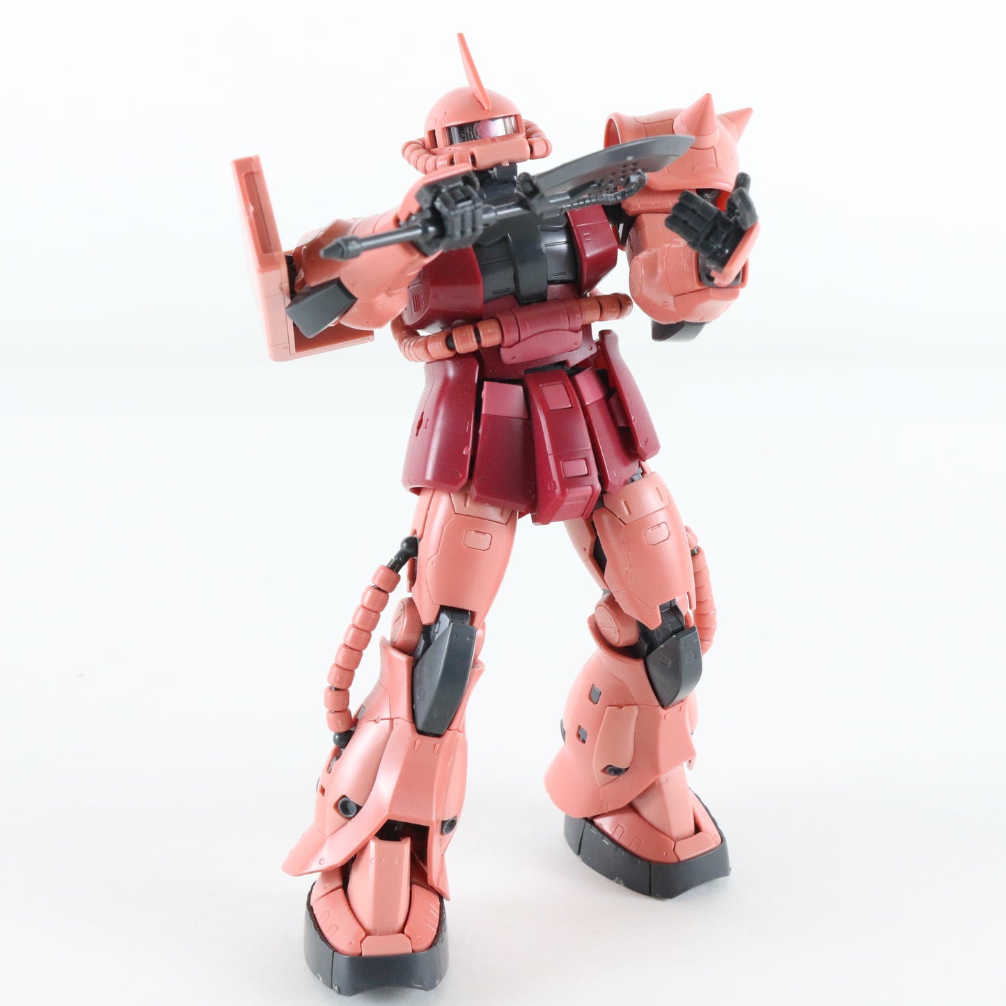 Gundam Ms-06s RG Chars Zaku II Bandai 1/144 Mobile Suit Model 