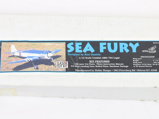 Hobby Hangar Hawker Sea Fury Ron Daniels 41" Wingspan Wood RC Laser Cut Kit