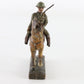 Vintage Lineol WW1 Horse W/ Riding Soldier Composite Figure 2" Germany
