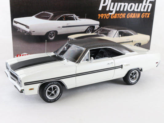 1970 Plymouth Gtx Gator Grain GMP 1:18 Diecast Model G1803121 White Var 1 Of 500