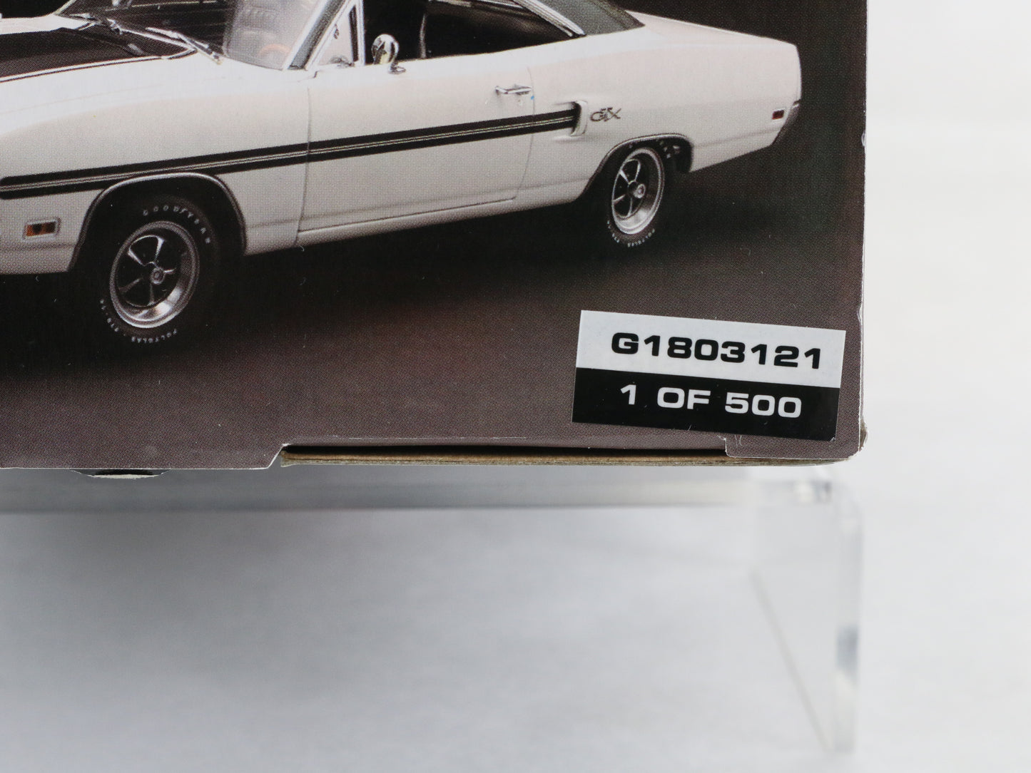 1970 Plymouth Gtx Gator Grain GMP 1:18 Diecast Model G1803121 White Var 1 Of 500