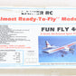 Lanier RC Fun Fly 40 48" Wingspan Plastic & Plywood Plane Kit