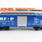 Lionel O 6-9412 Richmond Fredericksburg Potomac RF&P 9412 Box Car iconic Southeastern rail line model boxcar