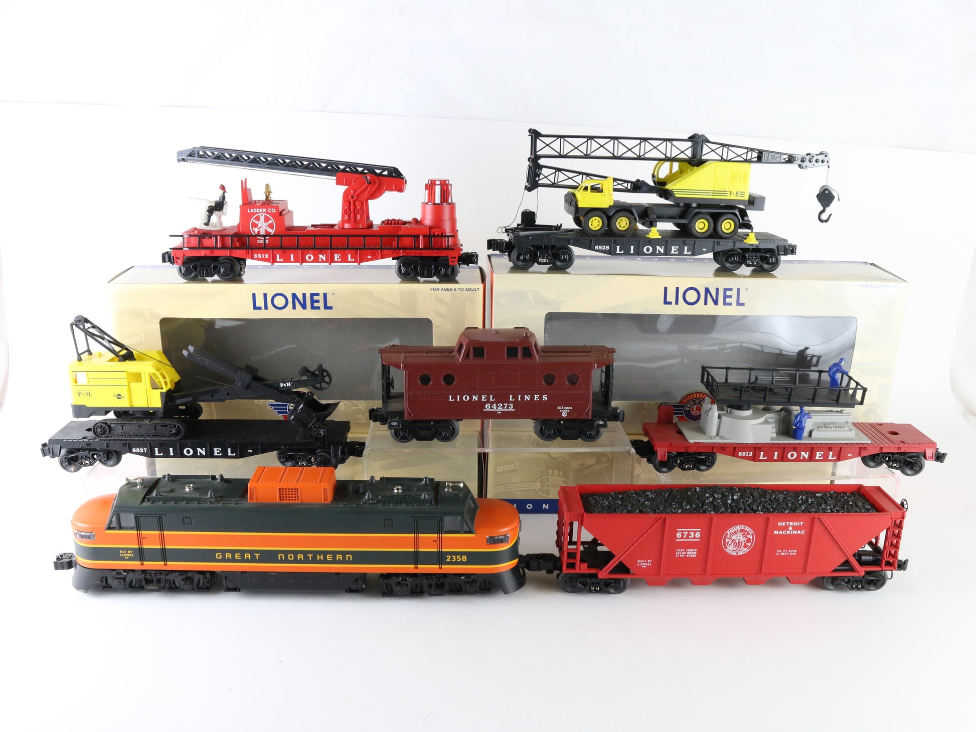 Lionel O Great Northern 2551w Diesel Freight Set 6-31753
