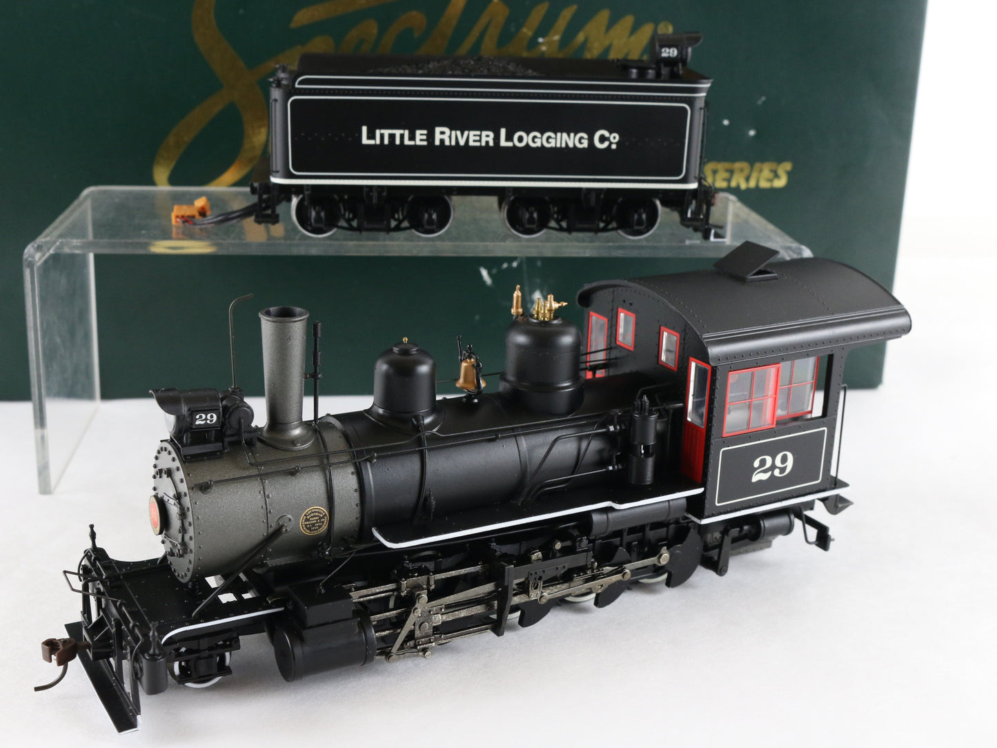 Little River Logging 29 2-8-0 Steam Locomotive & Tender Spectrum On30 25963