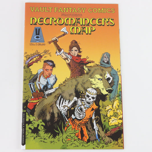 Necromancers Map Issue #1 Vault Fantasy 1st Print Gooden Variant NM Unread Comic