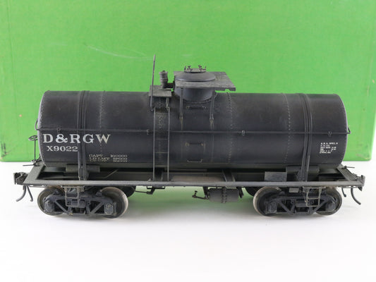 Overland O D&RGW X9022 Auxiliary Water Car Brass Train OMI-0013 Custom Paint