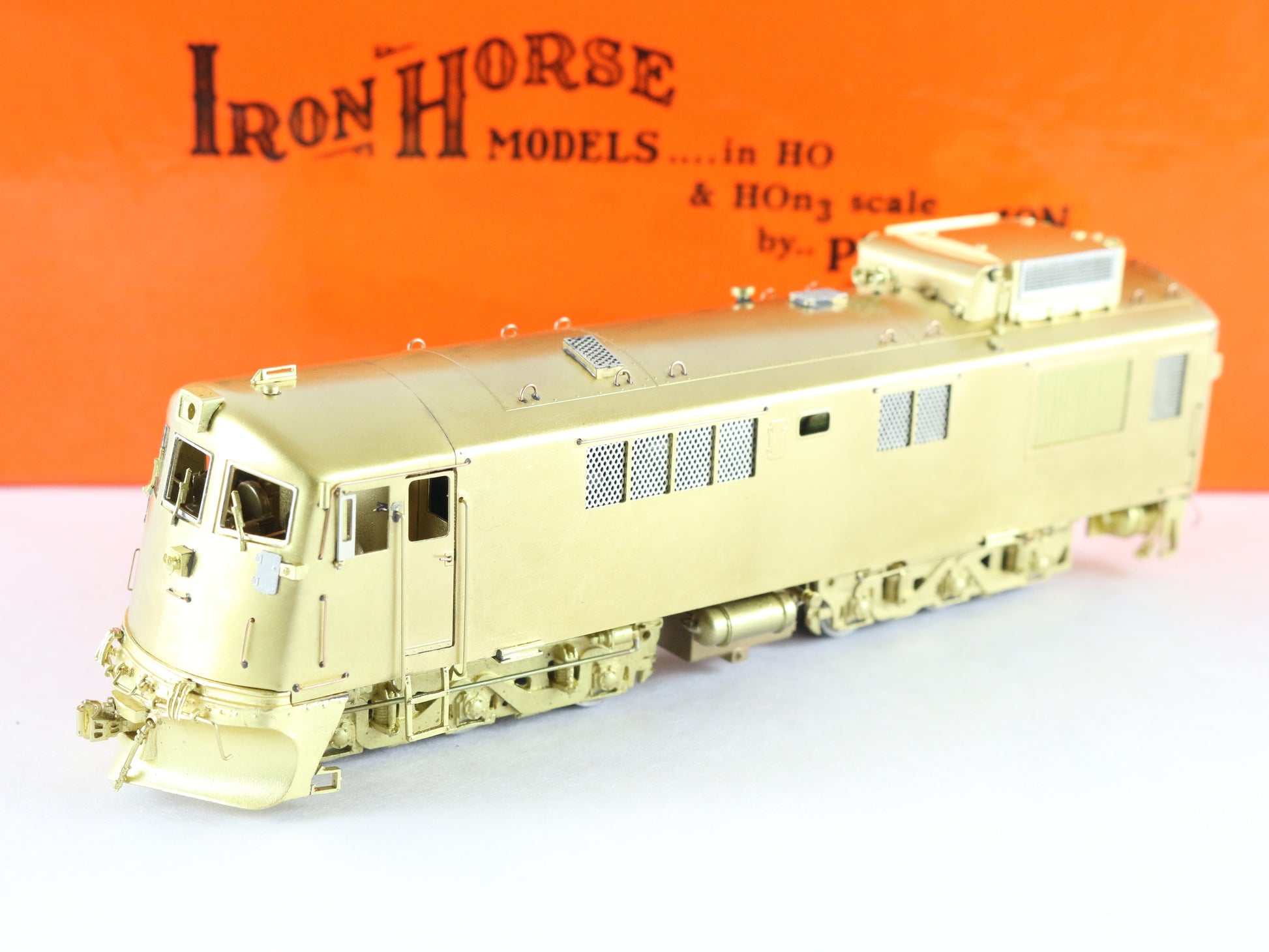 Precision Iron Horse HOn3 15542 White Pass Class 90 GE Brass Diesel Locomotive