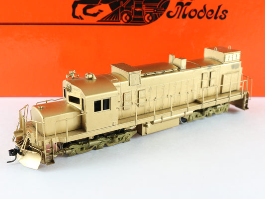 Precision PSC Iron Horse HOn3 White Pass Yukon Unpainted Brass ALCO Diesel Loco