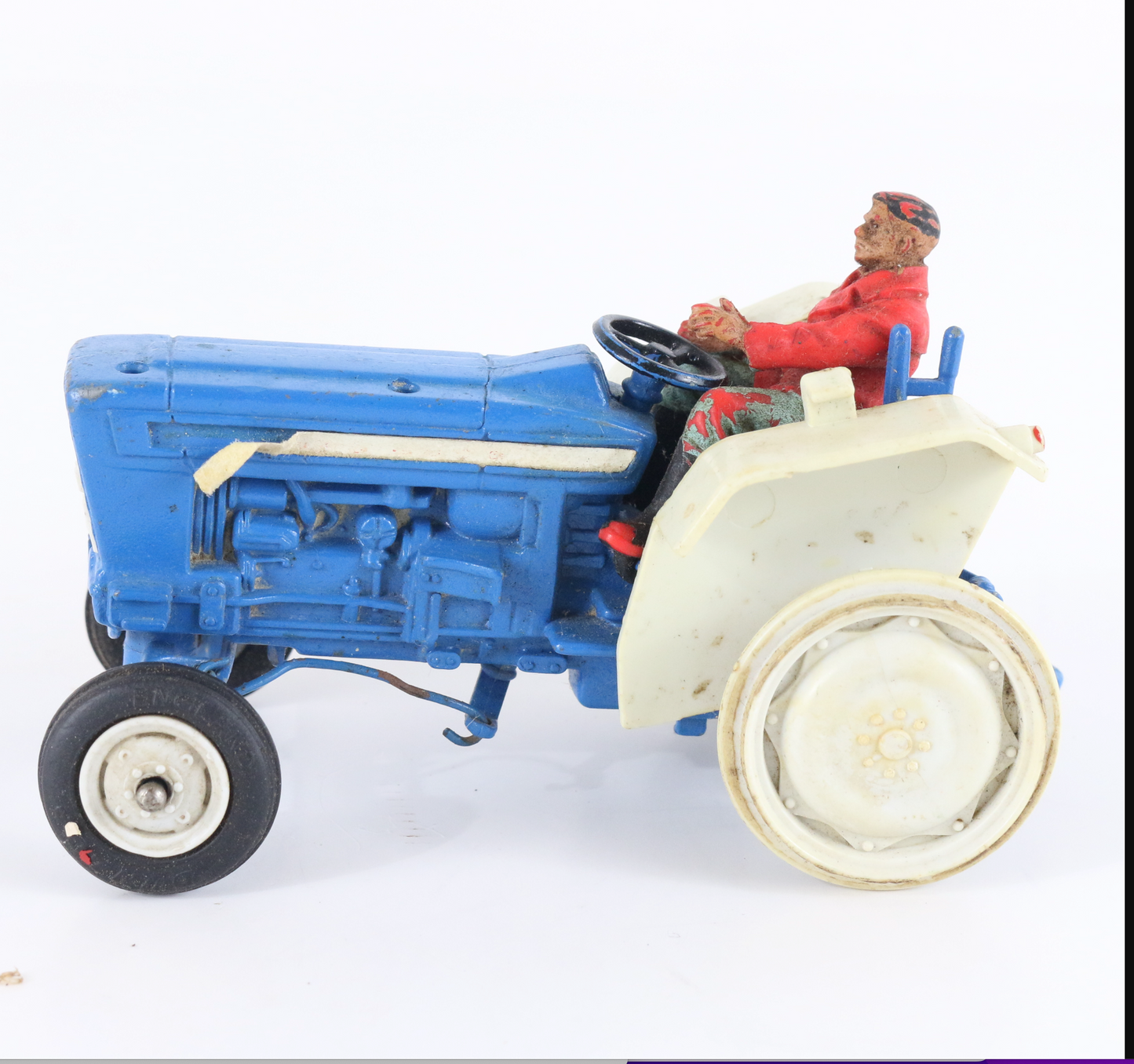 Ford 5000 Blue Tractor with Driver, Britains Models