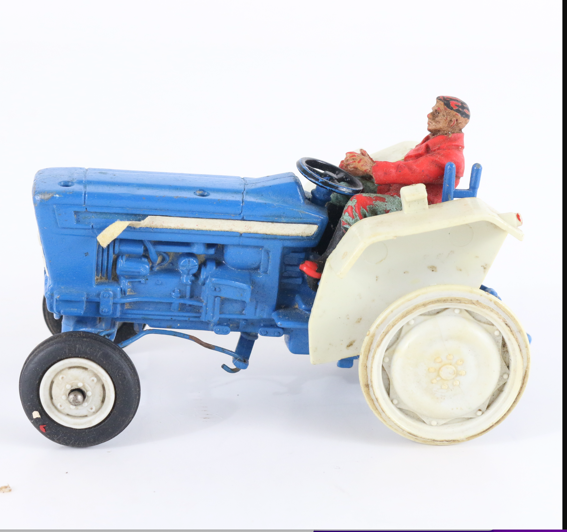 Ford 5000 Blue Tractor with Driver, Britains Models