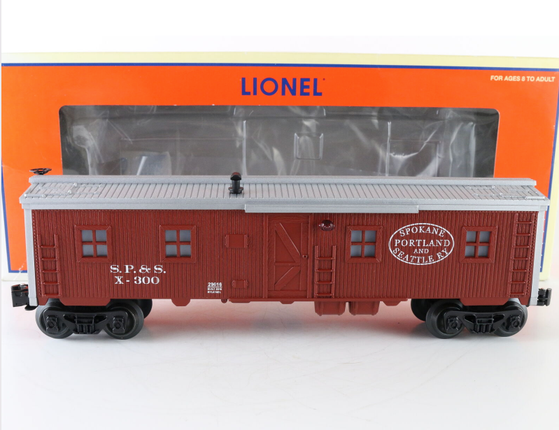 Lionel O Spokane Portland Seattle X-300 Cascade Range Bunk CAR 6-29616