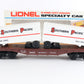 Southern Pacific SP 9333 Piggyback Flat Car W/ Trailers Lionel O 6-9333 classic SP intermodal freight model