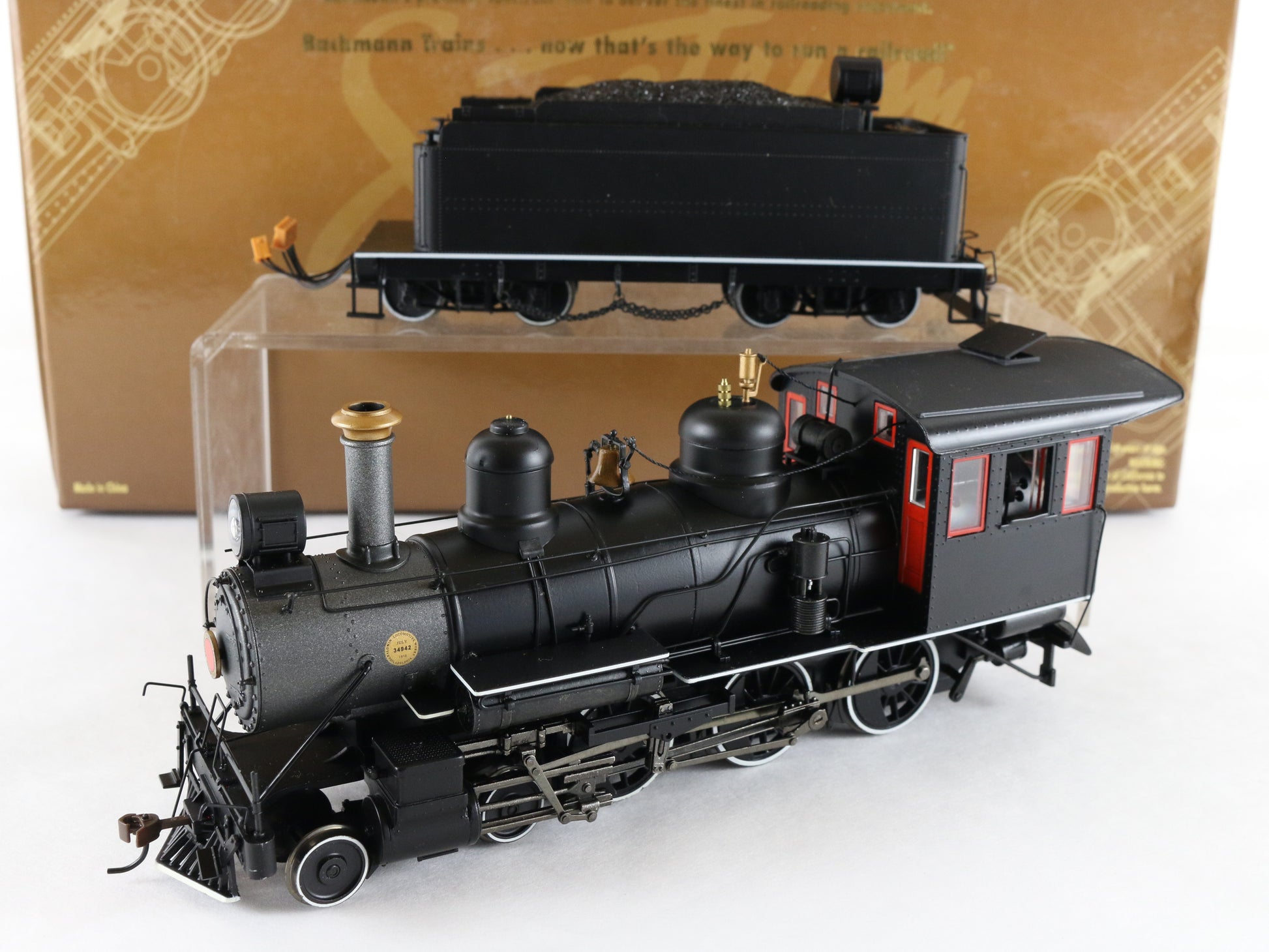 Spectrum Bachmann On30 28901 4-6-0 Steam Locomotive & Tender Painted IN BOX