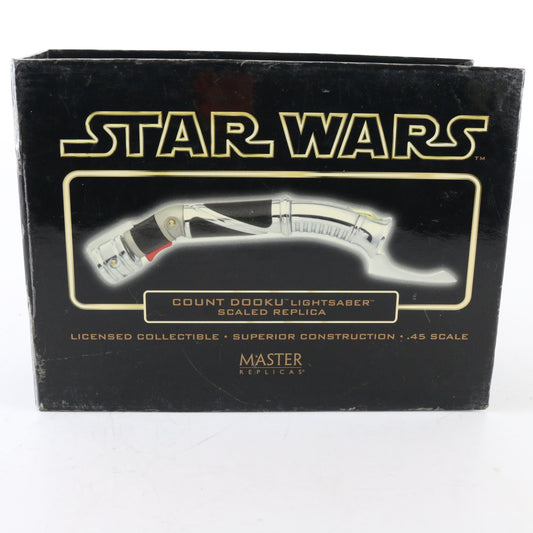 Star Wars Count Dooku Lightsaber .45  Master Replicas SW-307