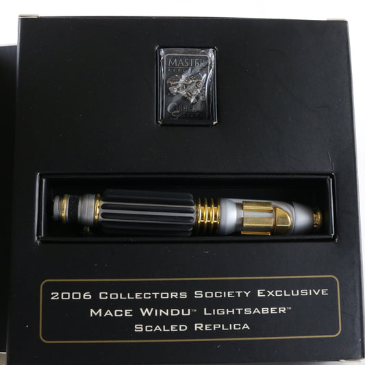 Star Wars Mace Windu .45  2006 Collectors Society Master Replica SW-401