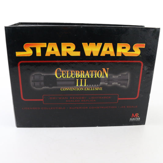 Star Wars Obi-wan Kenobi Lightsaber .45  Celebration 3 Master Replicas