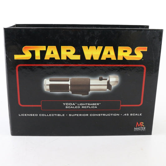 Star Wars Yoda GOLD CHASE Lightsaber .45  Master Replicas SW-317