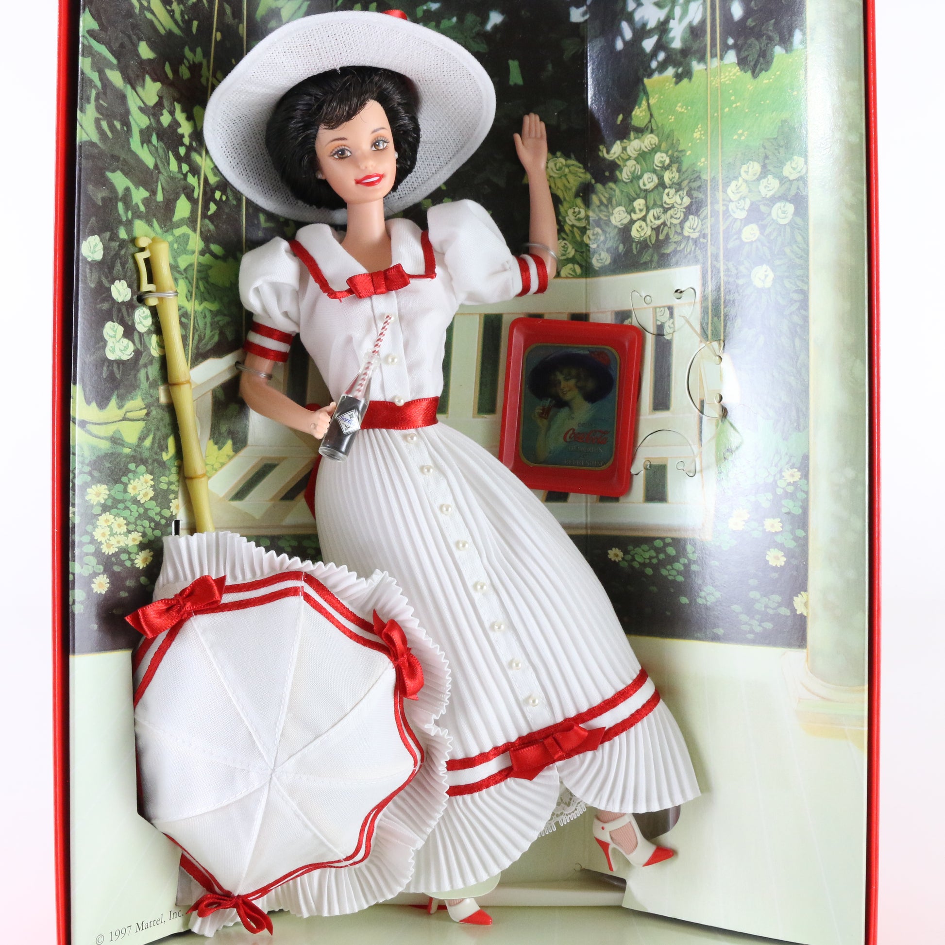 Summer Daydreams Coca-Cola Barbie Doll 1997 Mattel 19739 classic Coke fashion 3rd series collectible
