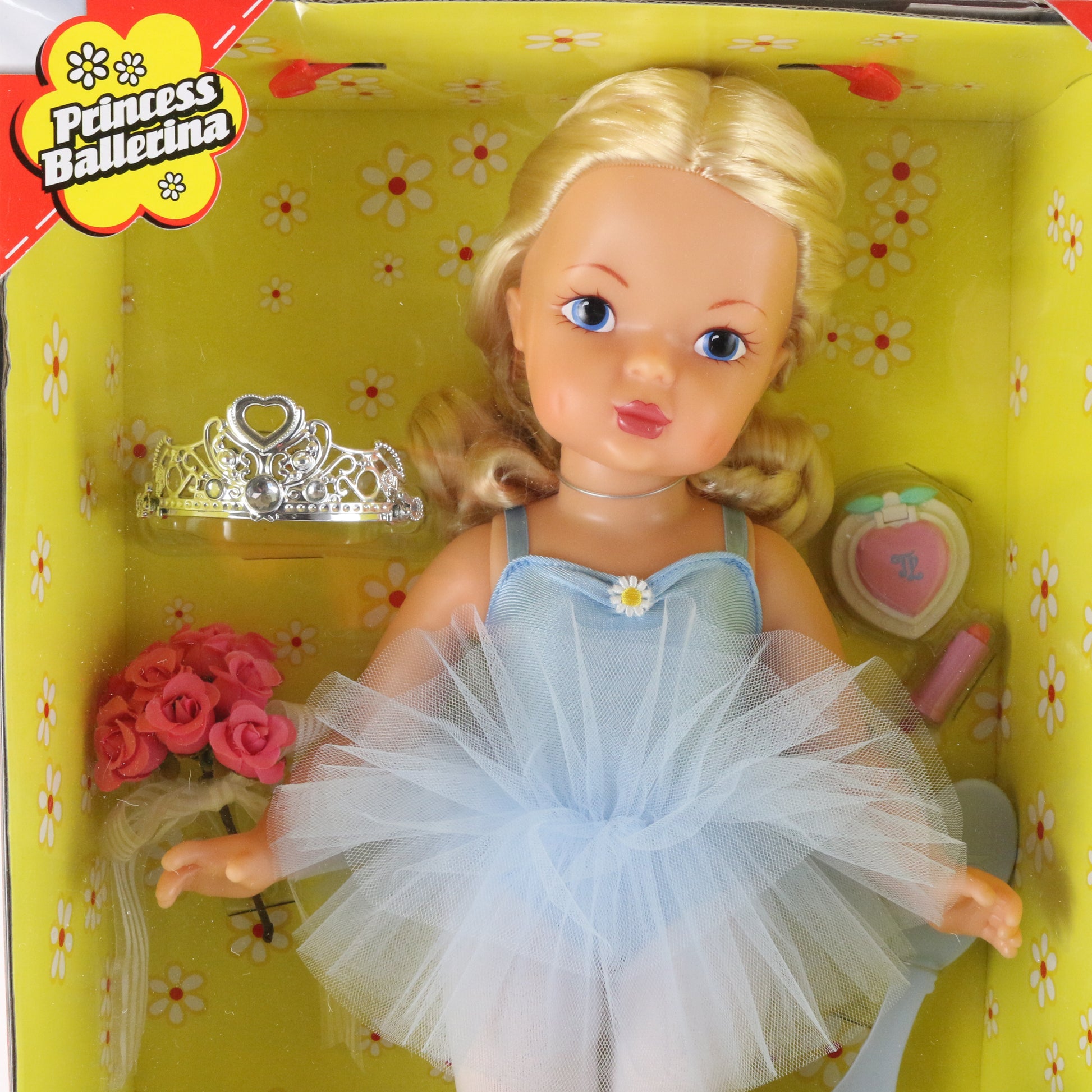 Terri Lee Princess Ballerina 15" Vinyl Doll Blue Outfit Sealed W/ Accessories