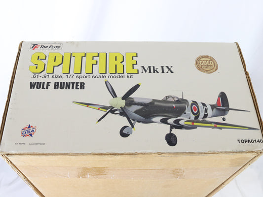 Top Flite Gold Spitfire Mk Ix Wulf Hunter 1/7 Scale 63" Wingspan
