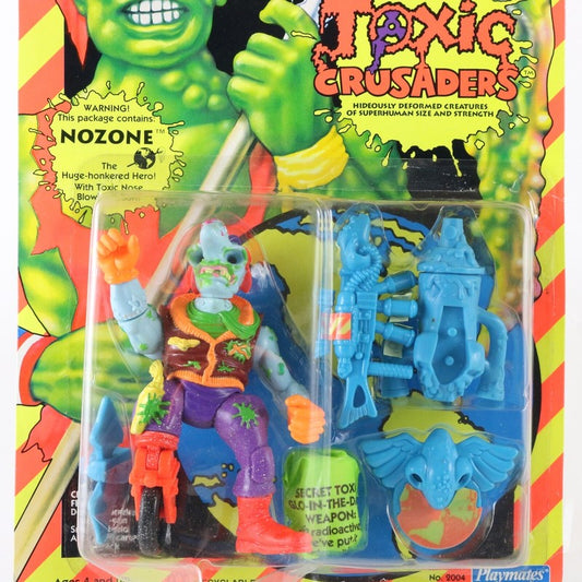 Toxic Crusaders Nozone Vintage 1991 Playmates Unopened Unpunched