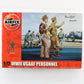 USAAF Personnel Air Force WWII Airfix 1:72 Plastic Model Soldier Figures