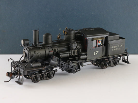 United PFM HO Furnace Creek #17 Climax Class C Geared Locomotive Model