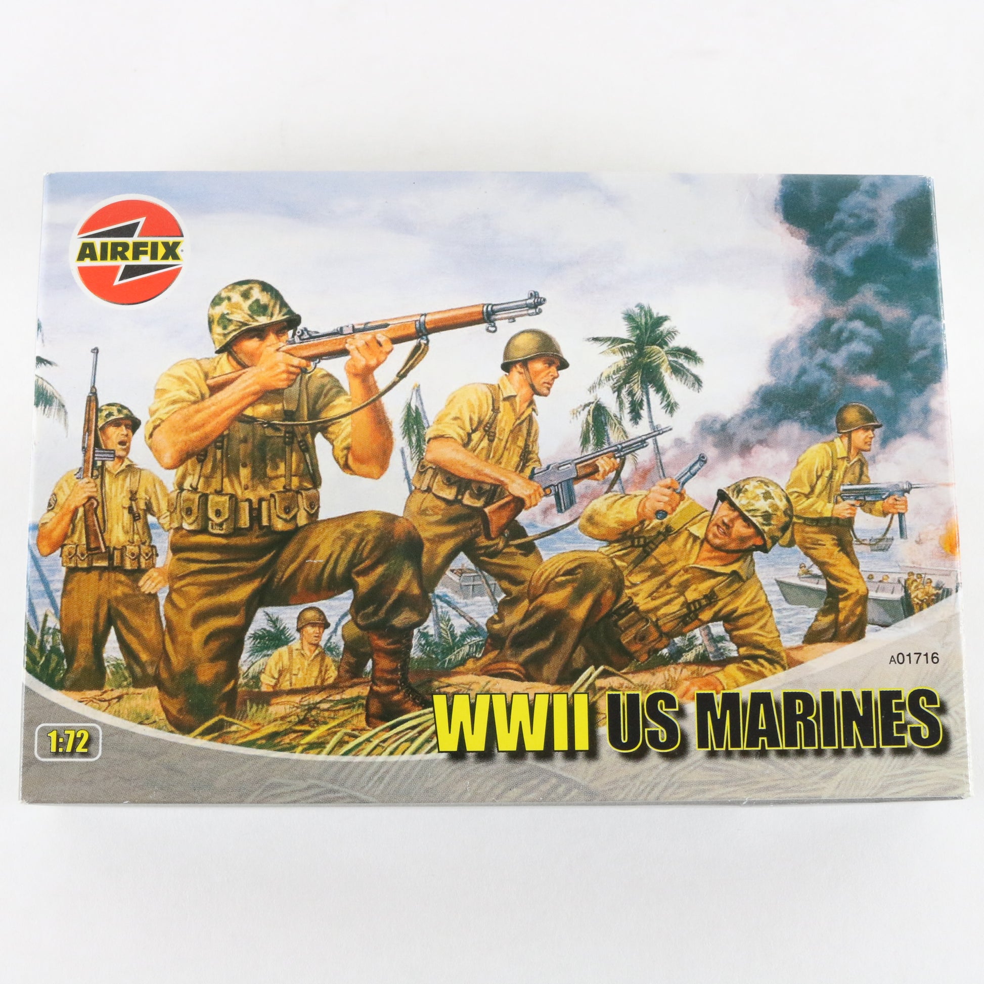 United States US Marines WW2 Airfix 1:72 A01716 Plastic Model Soldier Figures