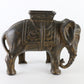 AC Williams cast iron standing circus elephant coin bank vintage toy