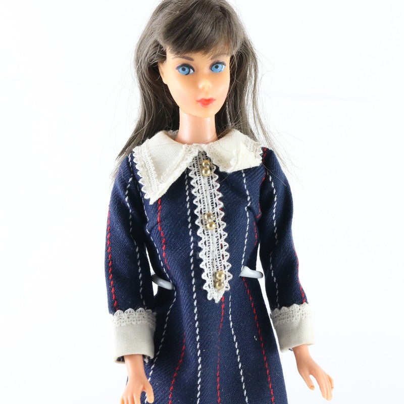 Vintage Barbie TNT Twist N Turn 1962 Midge Japan Mod Dress Mattel 11.5"