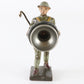 Lineol WWII British soldier carrying spotlight composite figure Germany toy