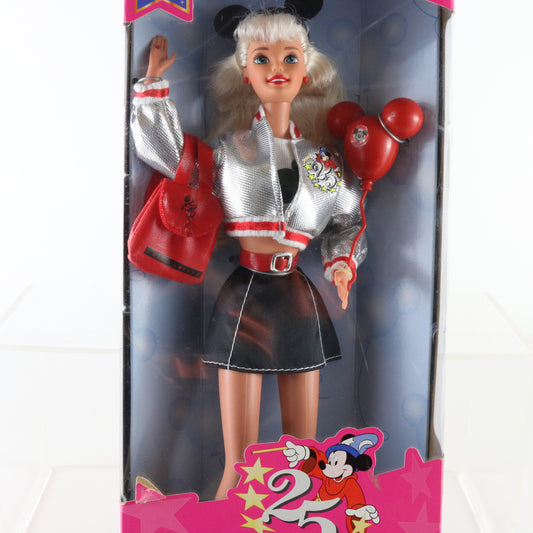 Walt Disney World 25th Anniversary Barbie Doll Mattel 16525 special edition Disney celebration