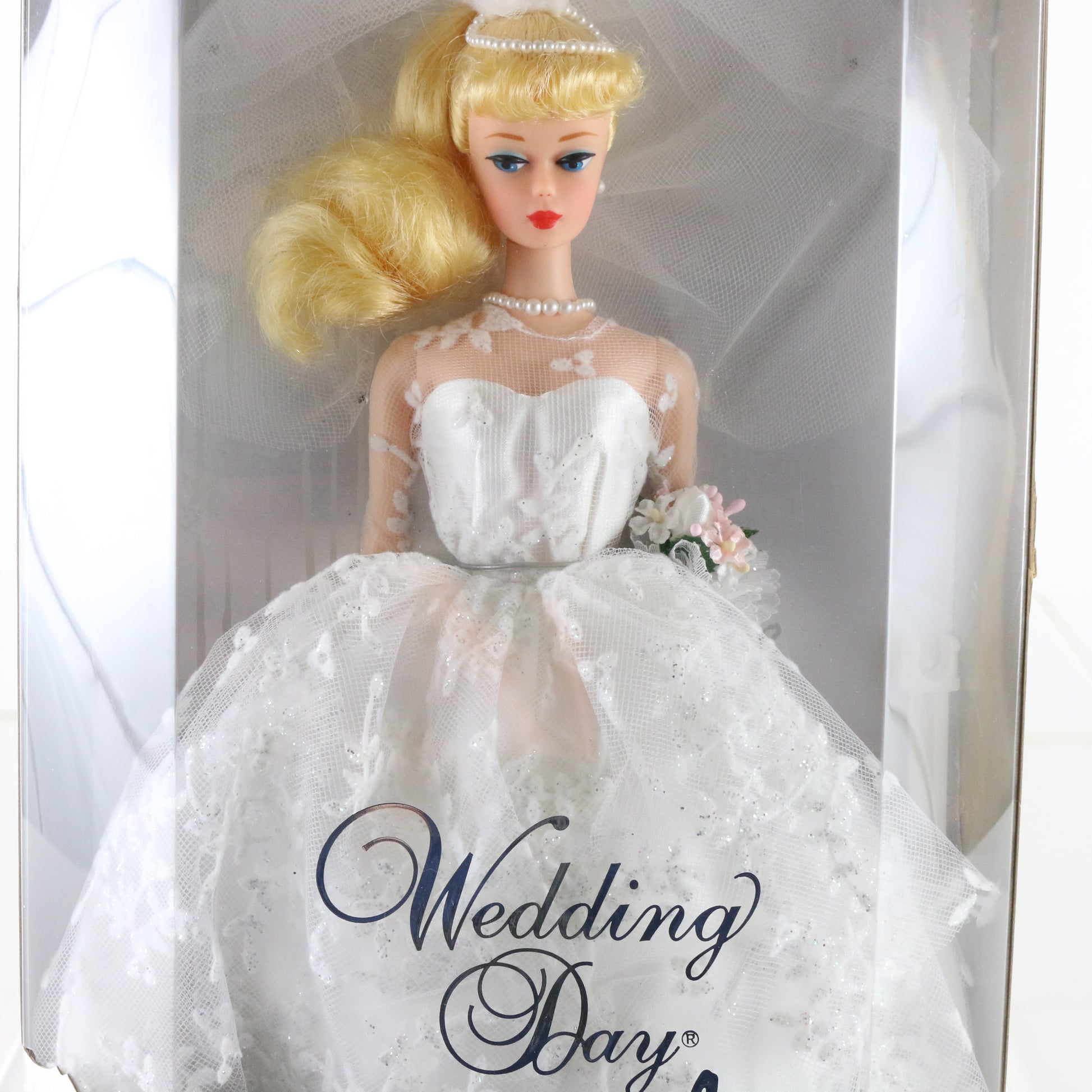 Wedding Day Barbie Doll White Dress Mattel 17119 elegant bridal fashion timeless wedding style
