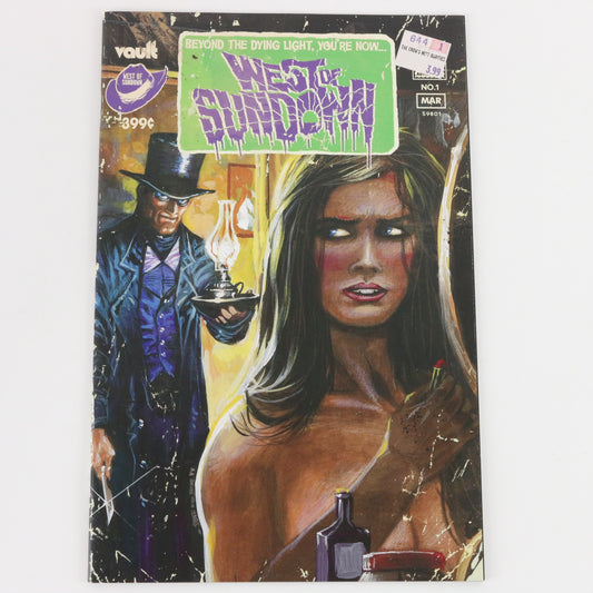 West Of Sundown Issue #1 Vault 1st Print Thank You Variant O'barr NM Comic