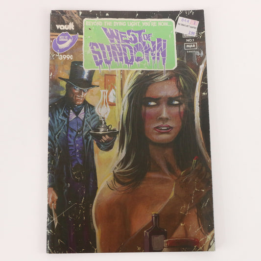 West Of Sundown Issue #1 Vault Foil Variant O'barr 1st Print NM Comic