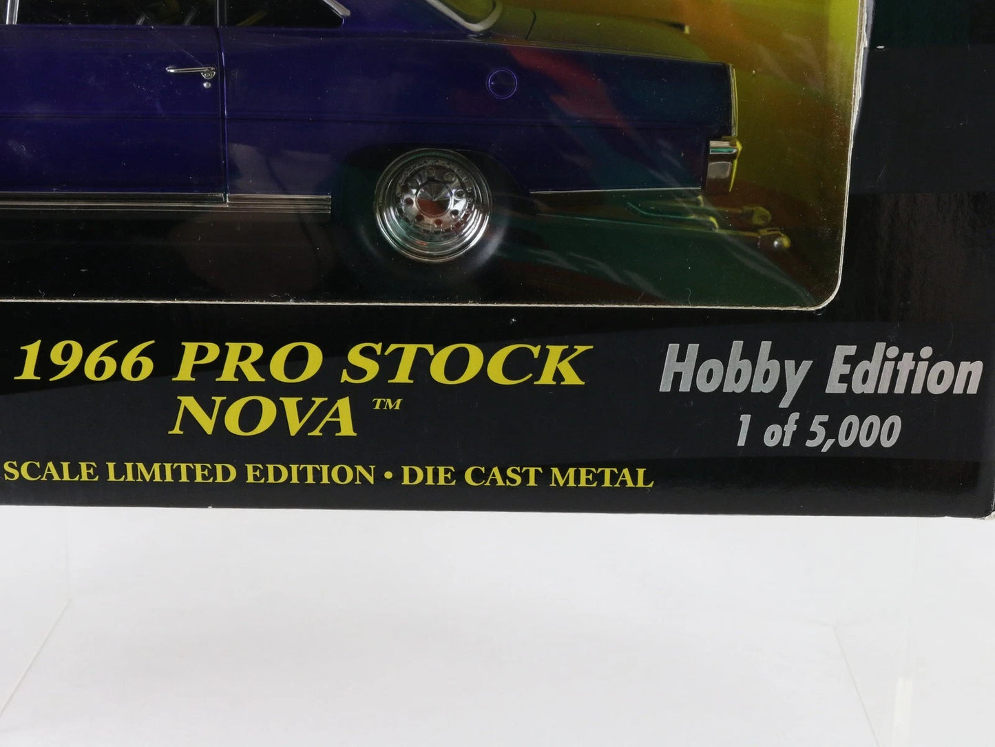 1966 Chevy Nova Pro Stock Purple American Muscle ERTL 1:18 1 Of 5000 36678