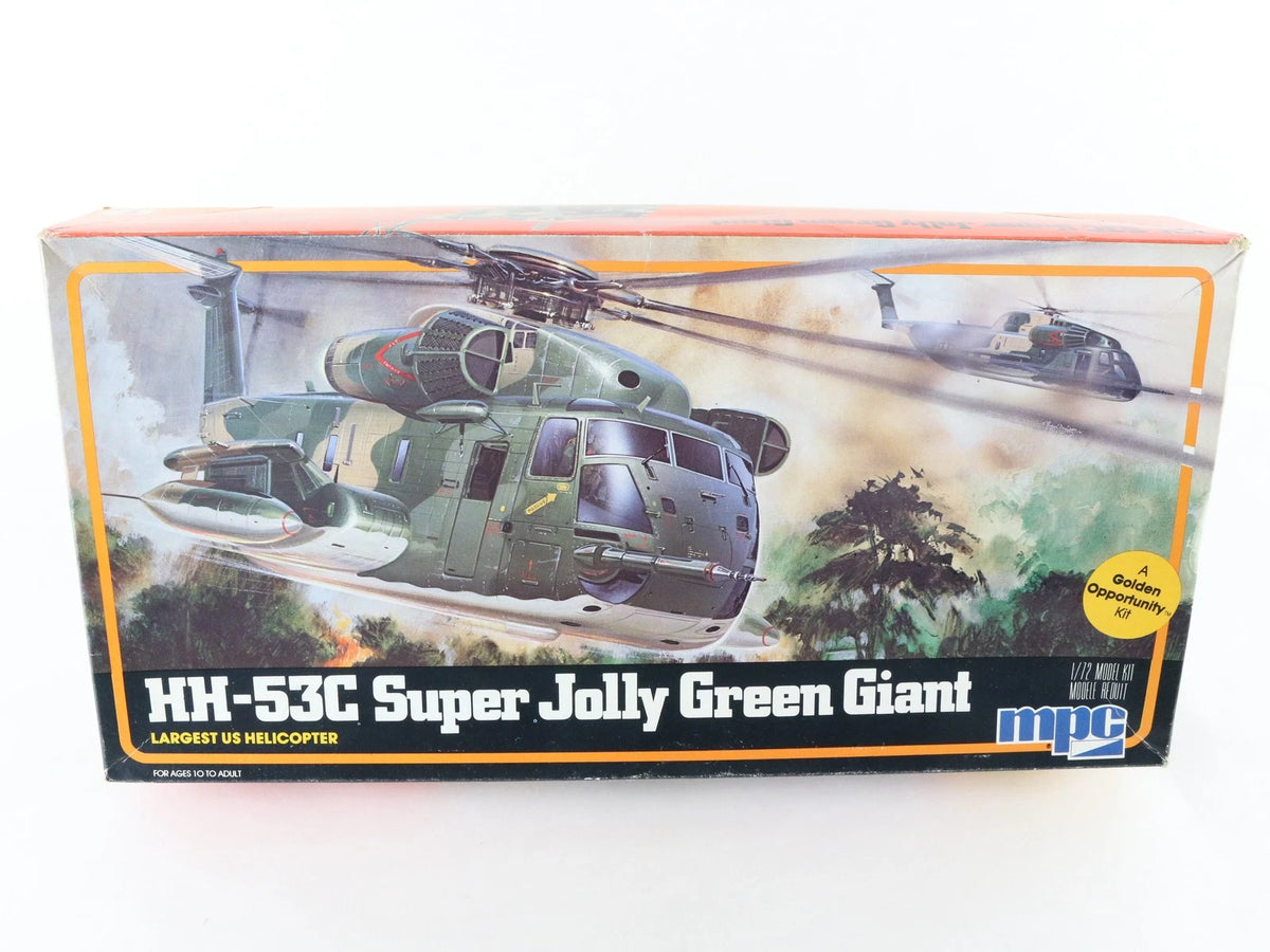 HH-53C Super Jolly Green Giant Helicopter Sikorsky MPC 1:72 1-4401 Military Kit