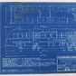 Milwaukee Electric Plan & Elevation Twin Coach 50-79 Trolley Blueprint 1949 11"