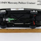 1949 Mercury Police Cruiser Black White Danbury Mint 1:24 Diecast Model Car