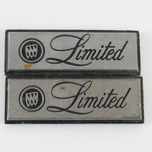 Lot Of 2 1973-83 Buick Lesabre Limited Quarter Panel Emblems 2.75"
