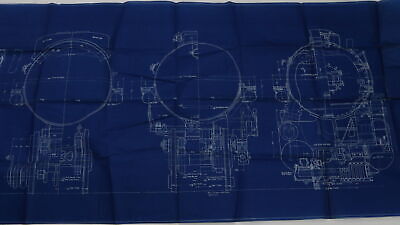 Chesapeake & Ohio C&O T1 Locomotive Elevation Sections Blueprint 1930 122"