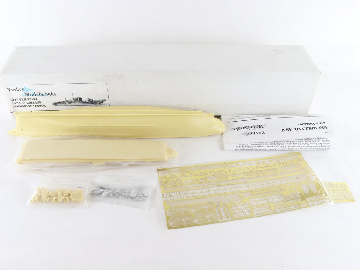 USS Holland AS-3 Submarine Tender Yankee Model Works 1:350 YKM-35104 Resin Kit